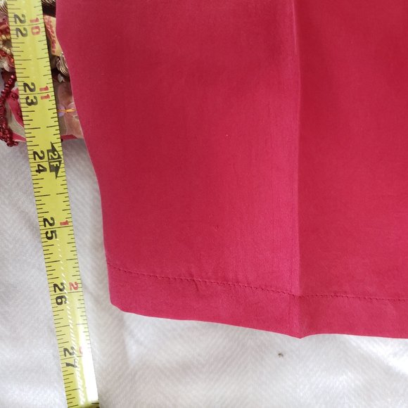 Vintage Class Silk Trousers with Embroidered Beaded Vest Set Sz14 - Picture 14 of 15